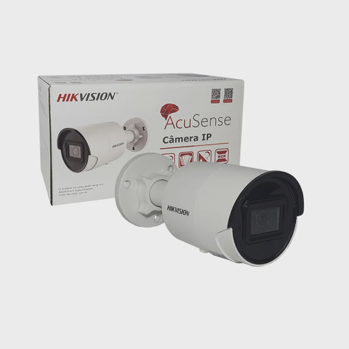 Câmera Ip 4MP Acusense Bullet 2,8mm Hikvision DS-2CD2043G2-I Em ...