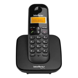 Telefone Sem Fio Intelbras Ts 3110 Preto - Preto Menor preço em Telefone Sem Fio Intelbras Ts 3110 Preto - Preto
