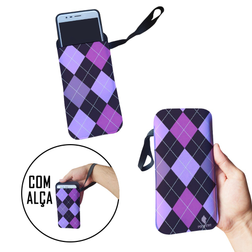 Capinha xadrez para Samsung - Plaid Case