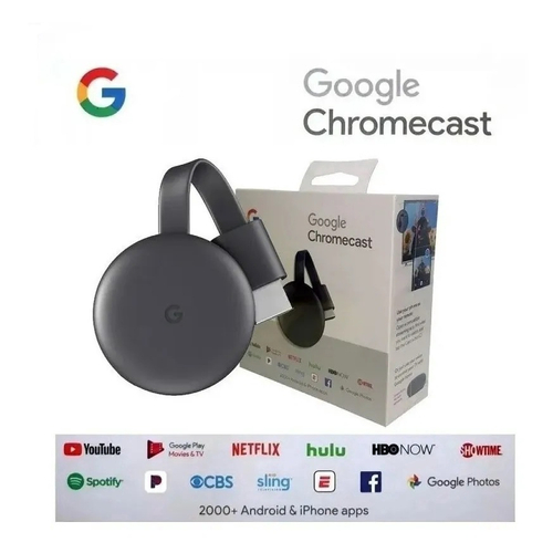 chromecast 3rd generation full hd carvão
