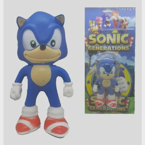 BONECO SONIC VINIL - SONIC AZUL