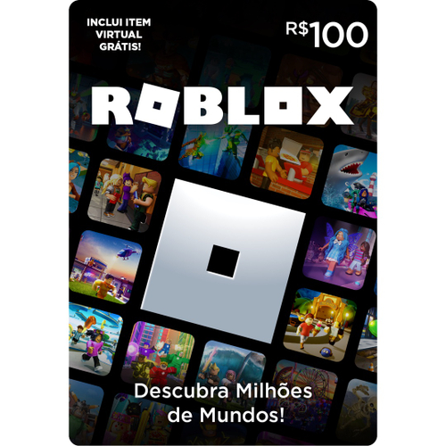 roblox gift card 100 reais