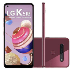 Menor preço em Usado: Smartphone LG K51s K510bmw 64GB 3GB ram Câmera Traseira Quádrupla e Frontal 13MP - Excelente