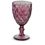 Jogo De 6 Taças Água Marsala Vitral Verre 320Ml Mimo