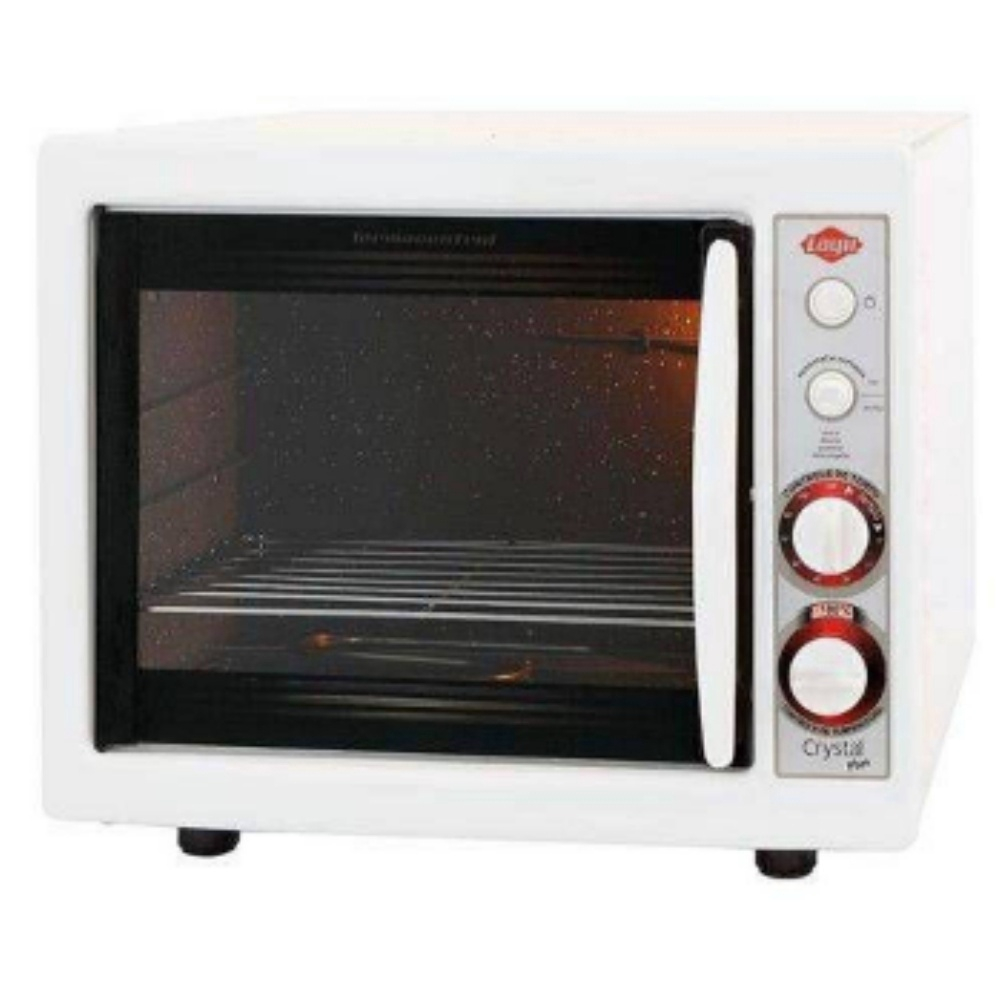 Forno Elétrico Crystal Plus Branco 46 Litros Layr | Submarino