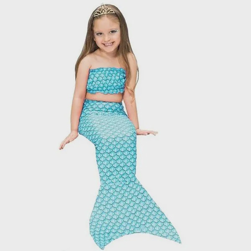 Fantasia de Sereia Infantil: 25 Fotos com Dicas, Exemplos e Muito Mais!   Fantasia de sereia infantil, Roupa de sereia infantil, Roupa da sereia