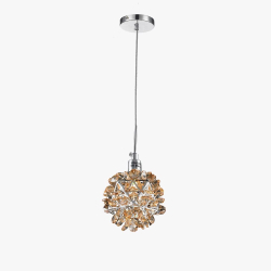 Pendente Praga 1l G9 De Cristal Âmbar é boa?