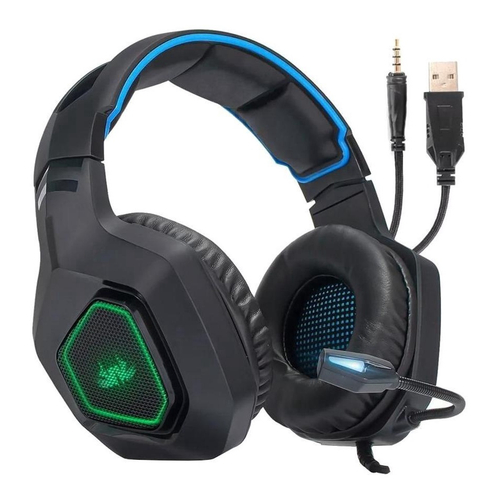 Headset Gamer Fone De Ouvido Usb Mic Ps3 Ps4 Xbox Kp 488 Luuk Young