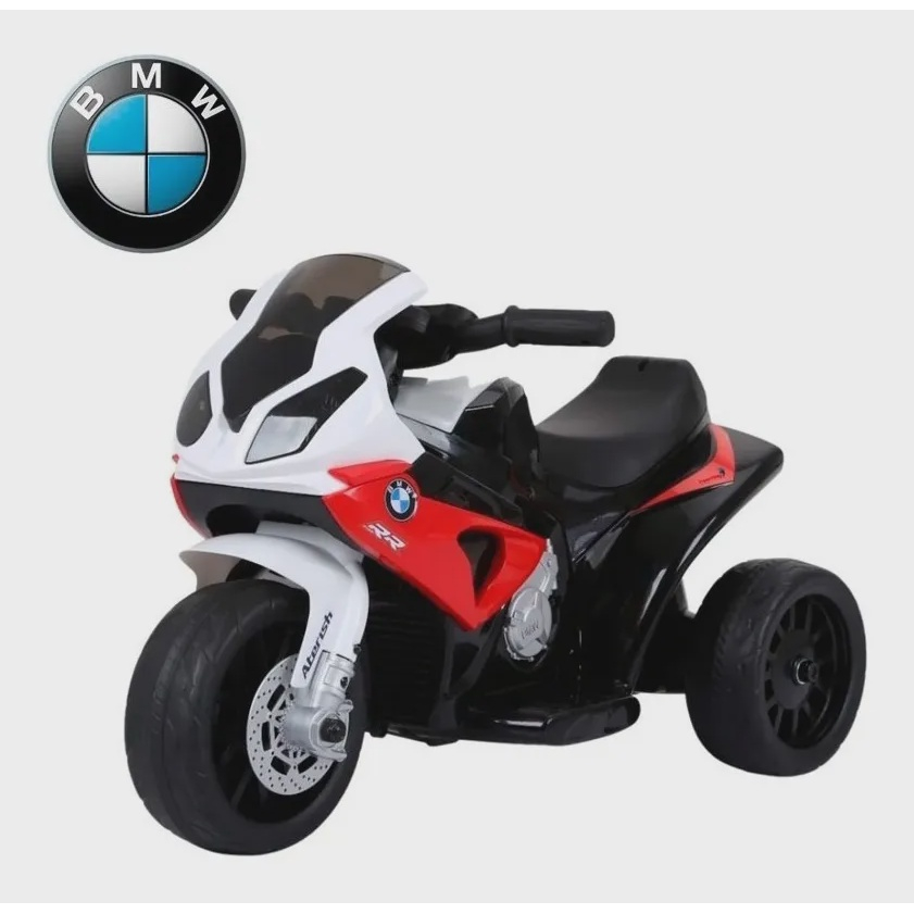 Mini Moto Elétrica Infantil para Criança Vermelho Branco Azul 6V Som e Luz  em Promoção na Americanas