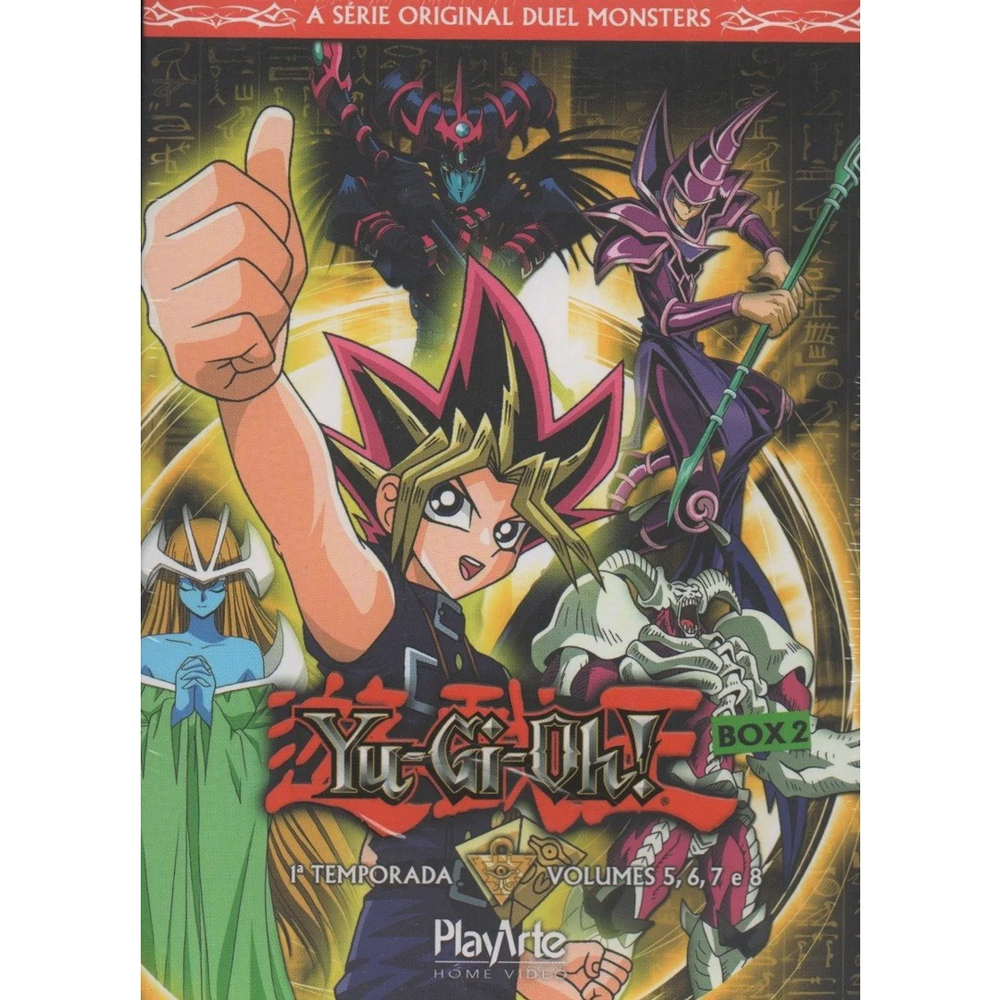 Yu-gi-oh! Série Completa E Dublada Em Dvd + 2 Filmes + Ova