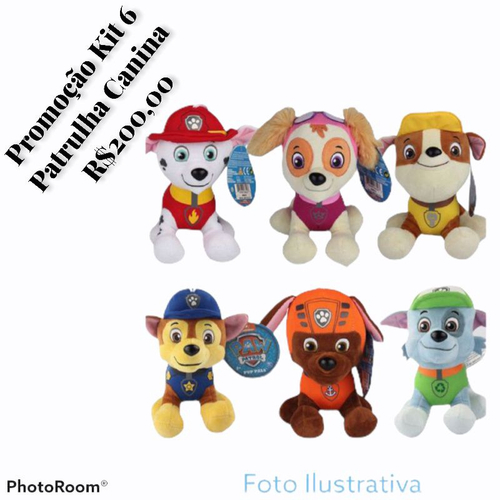 Kit de Pintura Patrulha Canina 0680 Nig Brinquedos