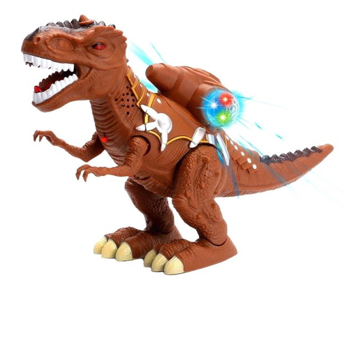 Dinossauro Tiranossauro Rex Emite Som e Luz 19cm - Pais e Filhos