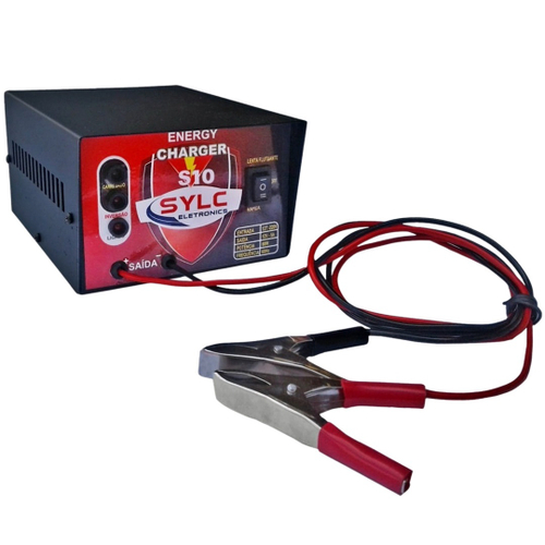 Carregador Bateria Automotivo 12V 10A Bivolt - Connect Parts