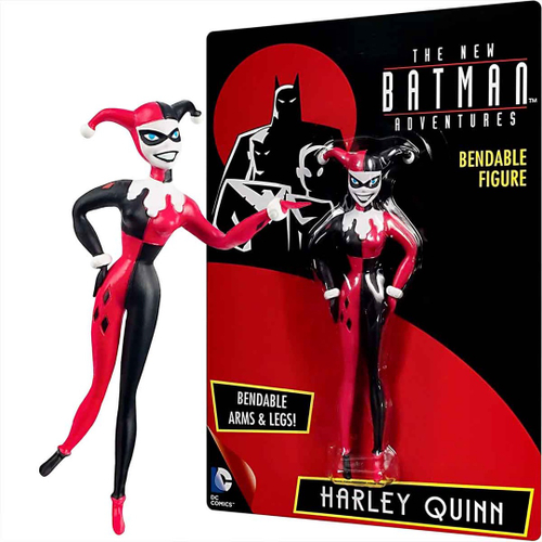 Boneca Action Figure Arlequina Dc Collectibles 18 Cm Batman no Shoptime