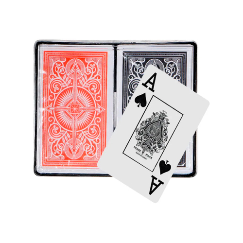 Baralho Jogos De Cartas 100% Plástico C/ 108 Cartas Original