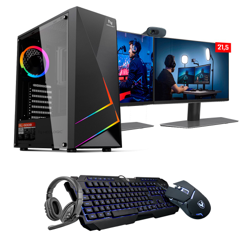 Computador Gamer I5 16gb Ssd 240gb+ Kit Gamer + Monitor