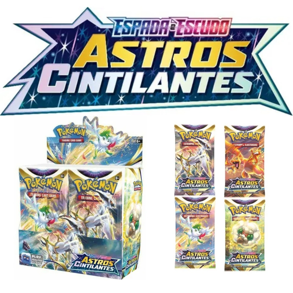 Caixa de Booster - Espada e Escudo 9 - Astros Cintilantes - Epic