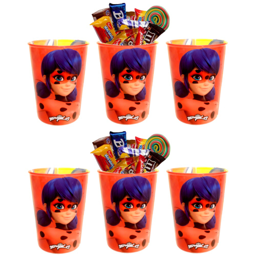 Kit de Acessórios Luxo Miraculous Ladybug 15 Peças Multikids