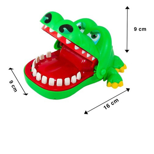 Jogos infantil Crocodilo Dentista Brinquedo Aperta Dente Crocodilo dentista  Jogo de Mesa Polibrinq em Promoção na Americanas