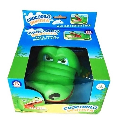 Jogos infantil Crocodilo Dentista Brinquedo Aperta Dente Crocodilo dentista  Jogo de Mesa Polibrinq em Promoção na Americanas