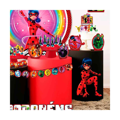 Quadro Mdf Miraculous Ladybug Modelo 1.4 em Promoção na Americanas