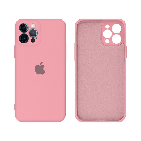 iphone 12 pro max pink silicone case