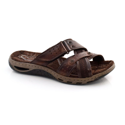 Chinelo Sandália Masculino Pegada Couro 131601 Original Menor preço em Chinelo Sandália Masculino Pegada Couro 131601 Original