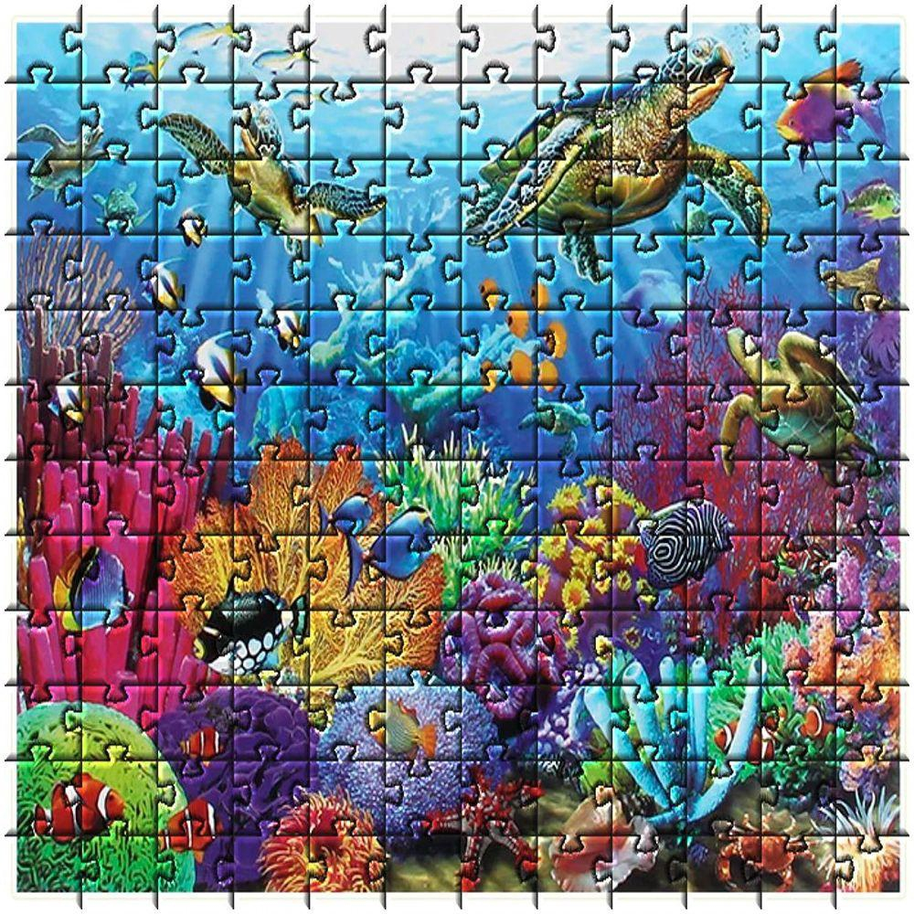 Puzzle Quebra-cabeça para bebê Tropické zvieratká, 1 - 39 peças