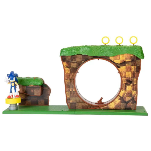 Set de construção Sonic: Desafío del Looping de Green Hill Zone