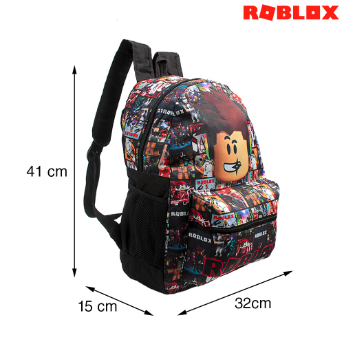 Mochila Masculina Escolar Juvenil Rodinha Roblox Lançamento em Promoção na  Americanas