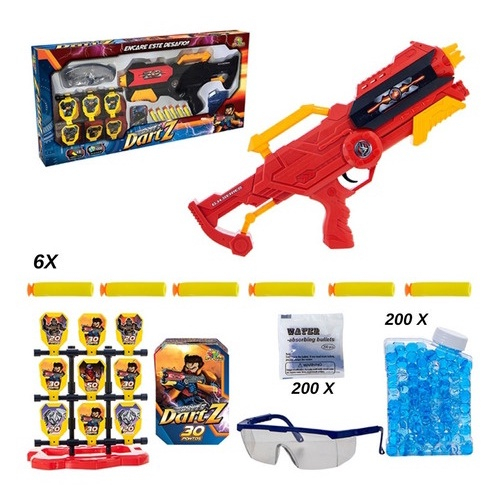 Kit Nerf Arminha Brinquedo C 12 Dardos Refl + Camisa Brinde