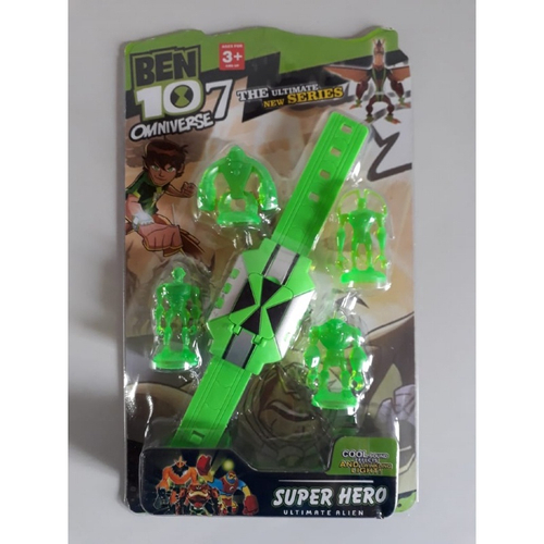 Relógio Horas Digital Ben10 Com Luz E Som Omnitrix Omniverse