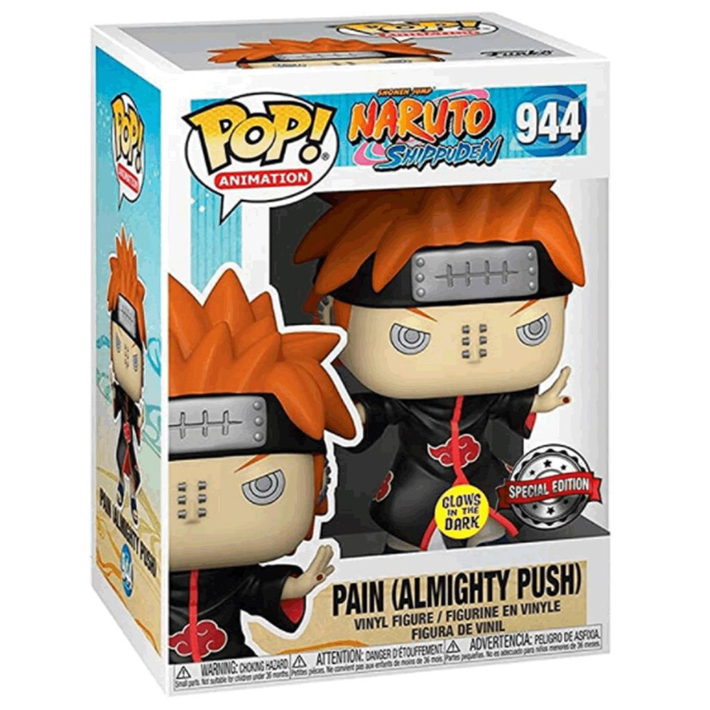 Funko Naruto Shippuden Pain Almighty Push 944 Pop Animation no Shoptime