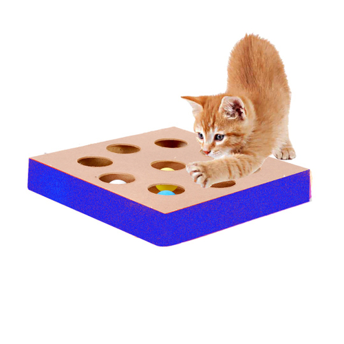 Brinquedo para gato Interativo Caça Bolinhas Azul em Promoção na Americanas