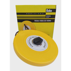 Trena De Fibra De Vidro Caixa Fechada Eda 50m 7gr Eda Menor preço em Trena De Fibra De Vidro Caixa Fechada Eda 50m 7gr Eda