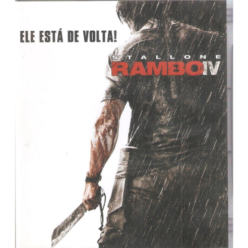 RAMBO - PROGRAMADO PARA MATAR DIGISTAK COM 1 BLU-RAY E 1 DVD