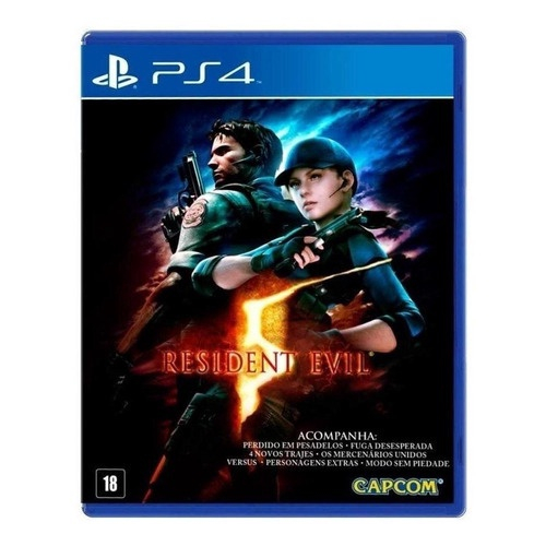 Jogo Ps4 Resident Evil 5 Fisico