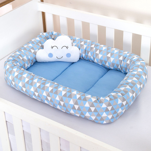 Ninho Para Bebe Dormir Menino Ninho Redutor De Berço Para Bebê Masculino  Várias Cores 100% Algodão Antialérgico em Promoção na Americanas