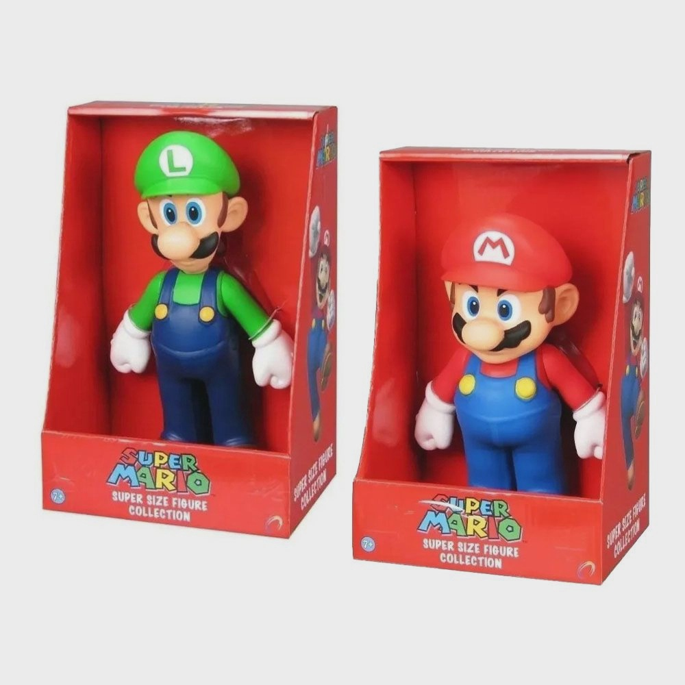 Super Mario e Luigi - kit 2 bonecos grandes em Promoção na Americanas