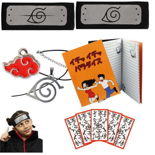 Kit 2 Bandanas Itachi Renegado / Normal Akatsuki Naruto Vila da Folha  Konoha Aldeia da Folha Kakashi Minato em Promoção na Americanas