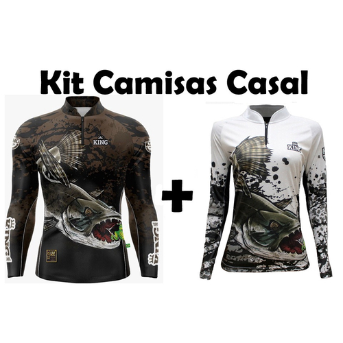 Camiseta Kit Casal King Queen