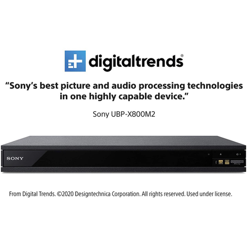 Sony Ubp X800m2 4k Uhd Home Theater Streaming Blu Ray Disc Player