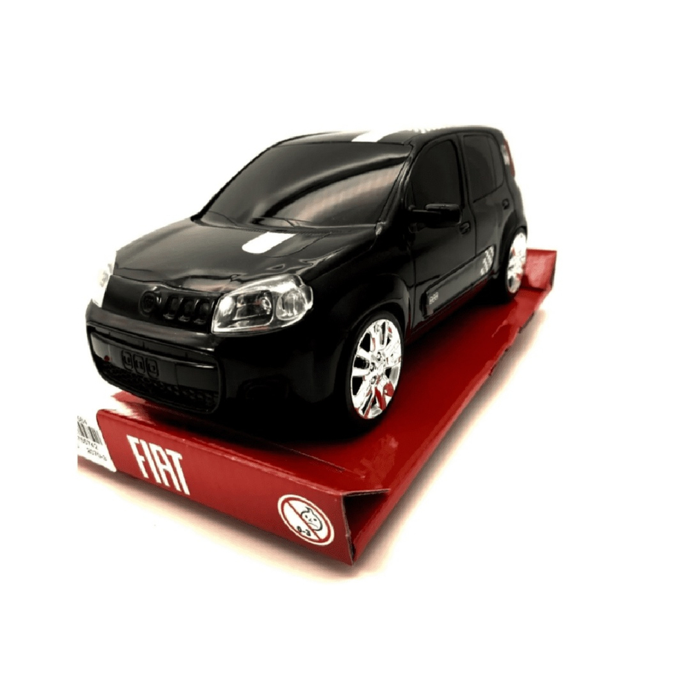 MINIATURA FIAT UNO COM SOM QUE FUNCIONA DE VERDADE! 