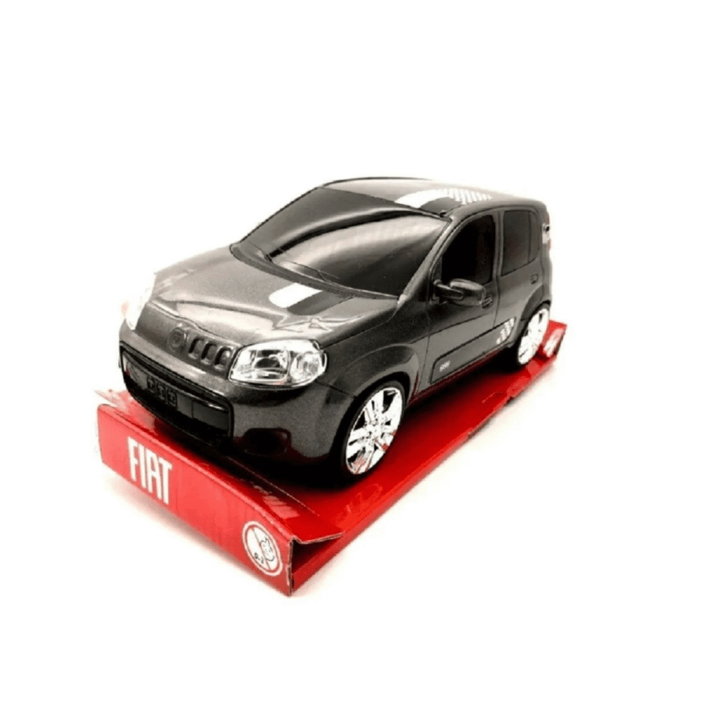 MINIATURA FIAT UNO COM SOM QUE FUNCIONA DE VERDADE! 