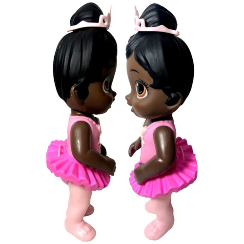 Boneca - Baby Alive Doce Bailarina - Negra Roupa Lilas HASBRO - Shop Coopera