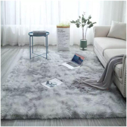 Tapete Saturs Shaggy Pelo Alto Mesclado Cinza - 200 X 240cm é boa?