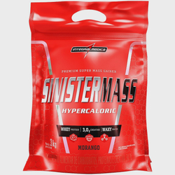 Sinister Mass Hipercaloric Integralmédica - Morango - 3Kg é boa?