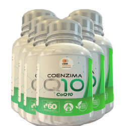 Coenzima Q10 100mg 60 cápsulas kit com 6 potes é boa?