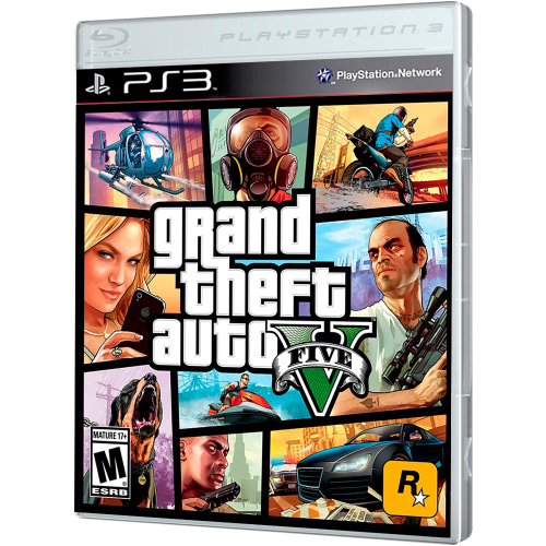 Jogo Grand Theft Auto V - PS3