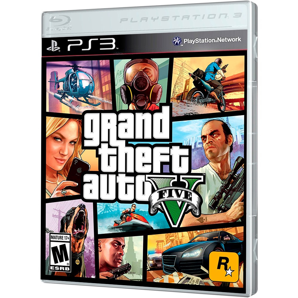 Grand Theft Auto V - GTA 5 - PlayStation 3